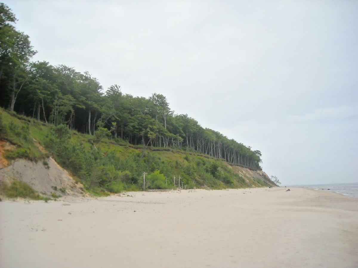 Holiday Home Baltic Z Antresola I Balkonem Przy Plazy Мендзиздроє Екстер'єр фото
